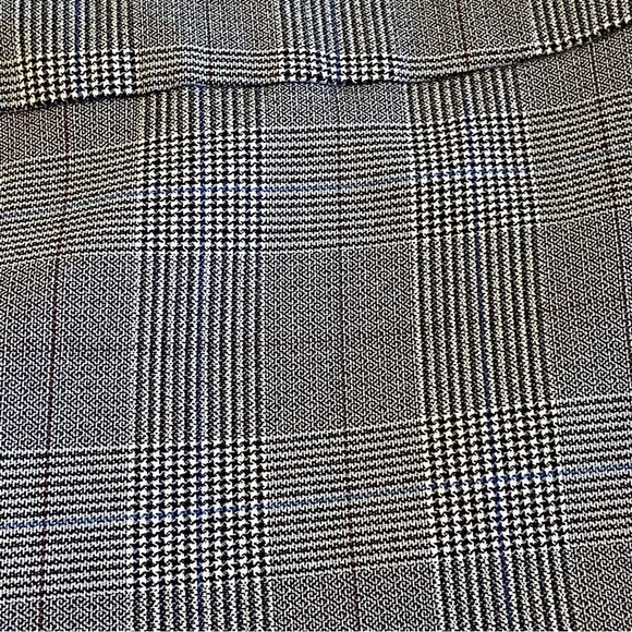 VAN HEUSEN / Houndstooth print Stretch Straight Leg Pants Size 12 Reg - Picture 6 of 9